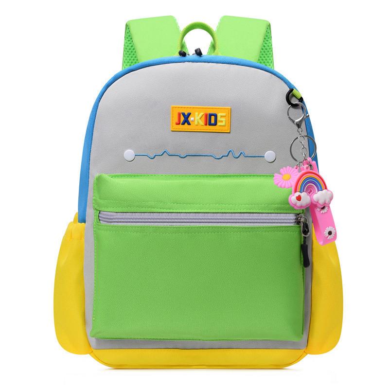 Adorable Lightweight Nylon Preschool Backpack Ergonomic Design For Boys And Girls