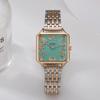 Orologio al Quarzo da Donna WISH con Cinturino in Acciaio Alloy e Quadrante Quadrato Semplice