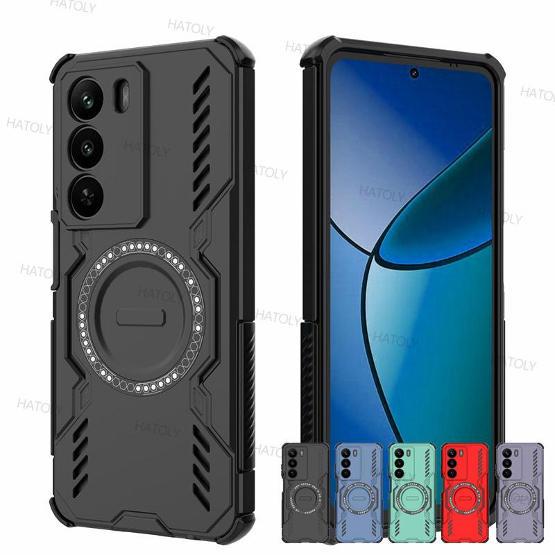 For Realme C73 5G Heat Dissipation Case Realme C73 5G Cover Bumper Shockproof Magsafe Wireless Charging Phone Case Realme C73