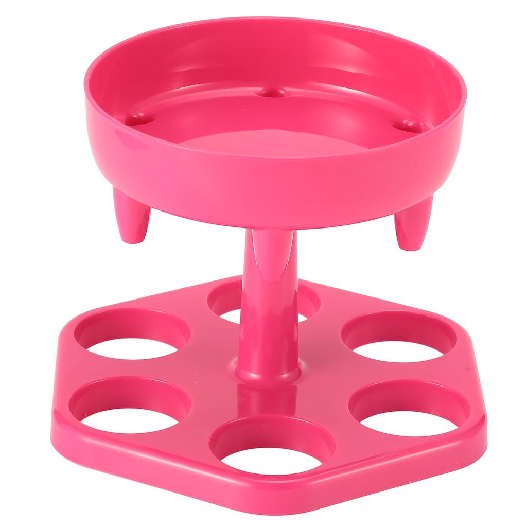 6 Schuss Glas Spender Halter Rotation Schnaps Spender Wein Rack Regal Partei Liefert