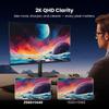 Monitor da Ufficio KTC H27T27, 27 pollici 2560×1440 2K QHD Schermo IPS Veloce, Frequenza di Aggiornamento OC 120Hz, 99% sRGB, HDR, Compatibile FreeSync & G-Sync