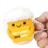 Crochet Emotional Support Crochet New Knitted Positive Animal Funny Gifts for Friend Table Bookshelf Decoration