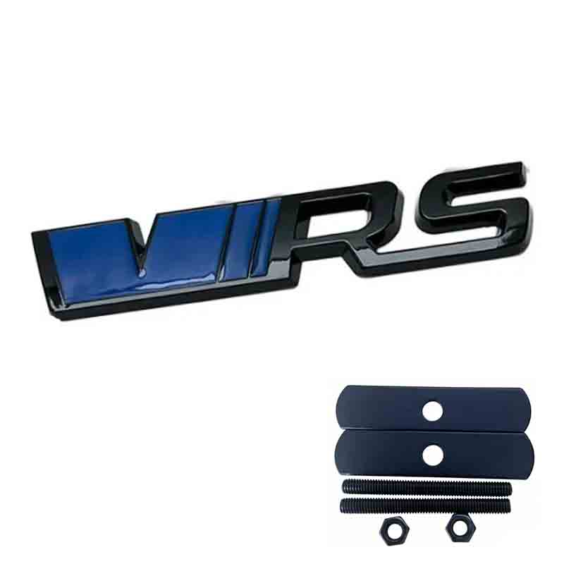 3D Metal VRS Sticker Car Styling for VRS Octavia Elroq Fabia Rapid Superb Kodiaq Front Grille Emblem Rear Trunk Decals