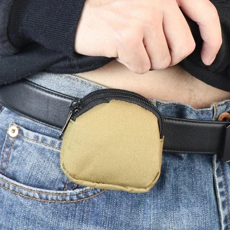 1pc-Waist Bag Mini Wallet Key Wallet Hunting Camping Hiking Outdoor Storage Bag