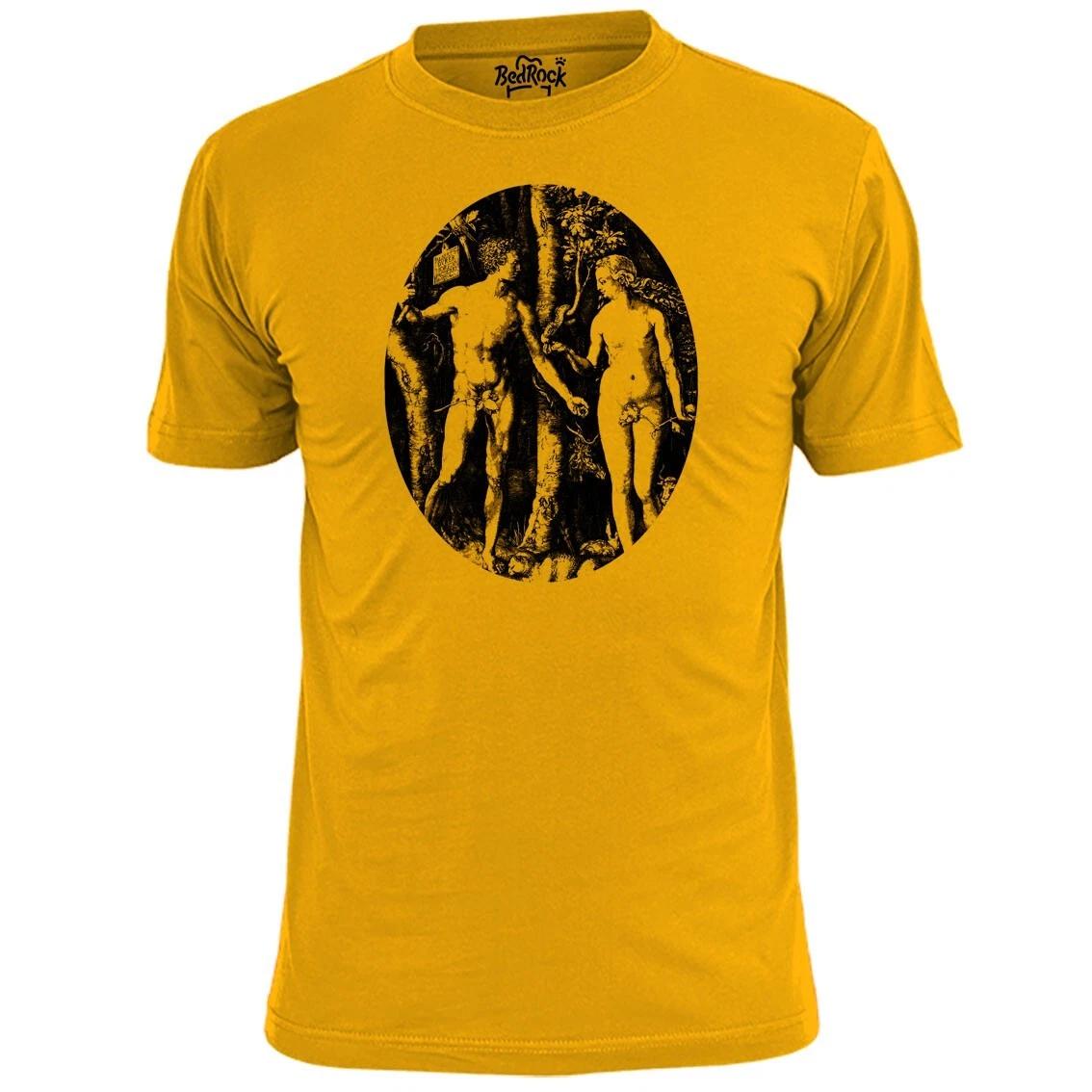 Mens Adam And Eve Art T shirt Garden Of Eden Christianity Religion S