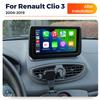 Wireless CarPlay Car Radio for Renault Clio 3 2005 2006 2007 2008 2009 2010-2014 Android Auto Multimedia Player GPS FM Autoradio