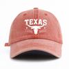 Pc TEXAS Print Washed Baseball Cap Classic Casual Stylish Perfect Gift For Families And Friends