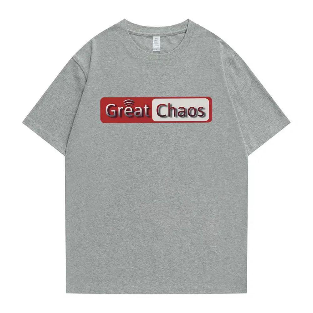 Ken Carson Chaos Pattern Hip Hop T-Shirt for Men