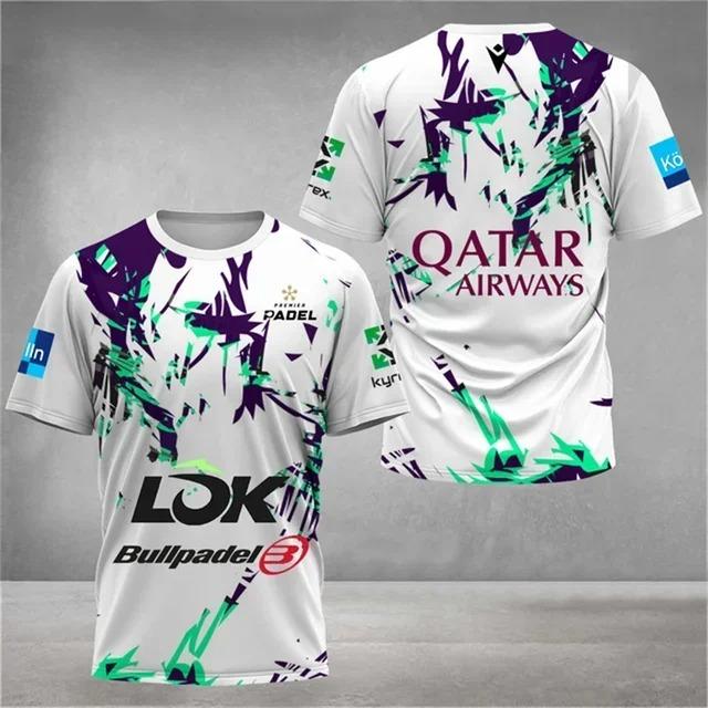 

Fashion new Men s Quick Dry Tennis T-Shirt Summer Loose Padel Clothing Outdoor Badminton Running T-Shirts Sport Short Sleeve top XXXL рожевий