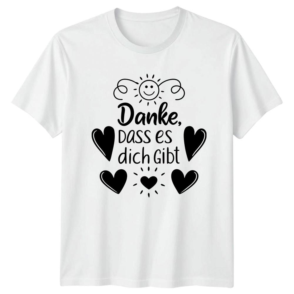 Danke Dass Es Dich Gibt TShirt GerUnisex Sayings Gratitude Gift For Him And Her S