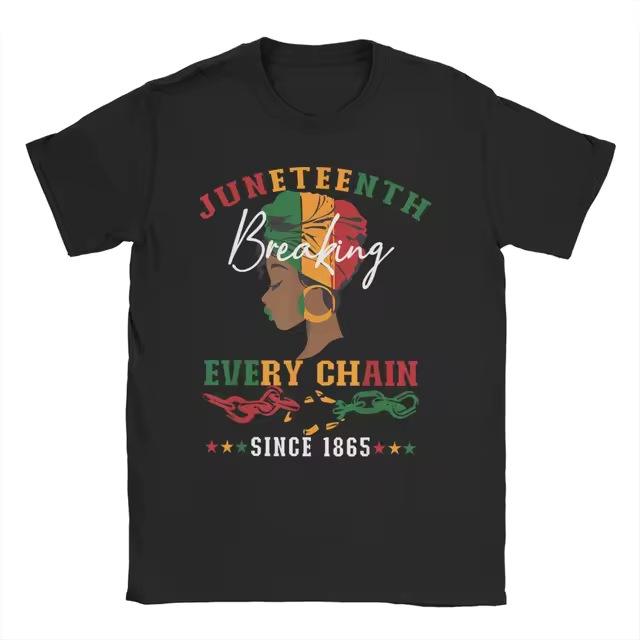 Cross-border European and American Trend Festival Graphic T-shirt Men's and Women's Clothing T-shirt Black I Am Monthly, Men's Short-sleeved T-shirt