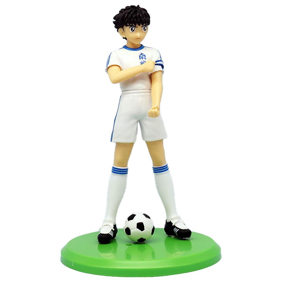 New 18cm Captain Tsubasa Anime Figure Ozora Tsubasa Action Figures Hyuuga Kojirou/Wakabayashi Genzou Figurine Collection Model