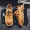 3191 Men's Short Boots Low-top British Leather Retro Tooling Shoes Casual Thick-soled Wear-resistant Outdoor Mountaineering Men's Shoes