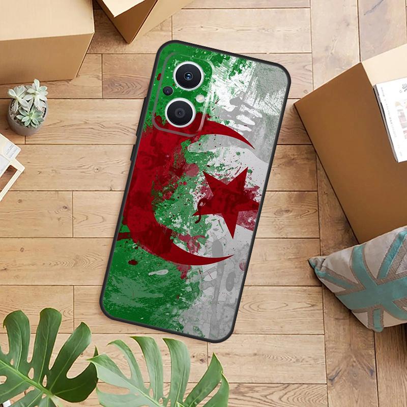 Algeria Flag Algerian Case For OPPO Reno 13F 14F 12F 10 11 12 13 14 Pro 8T 7 8 Lite OPPO Find X9 X6 X5 X8 Pro Cover