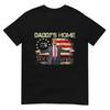 Amerikansk flagga Trump 2024 Pappa är hemma Vi Folket T-shirt