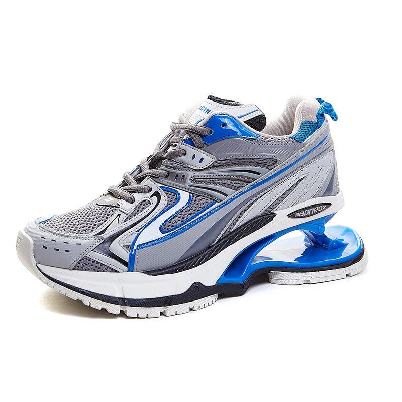 Spring Shoes Women's New Heightening Thick-soled Suspension Breathable Shock-absorbing Sports Shoes