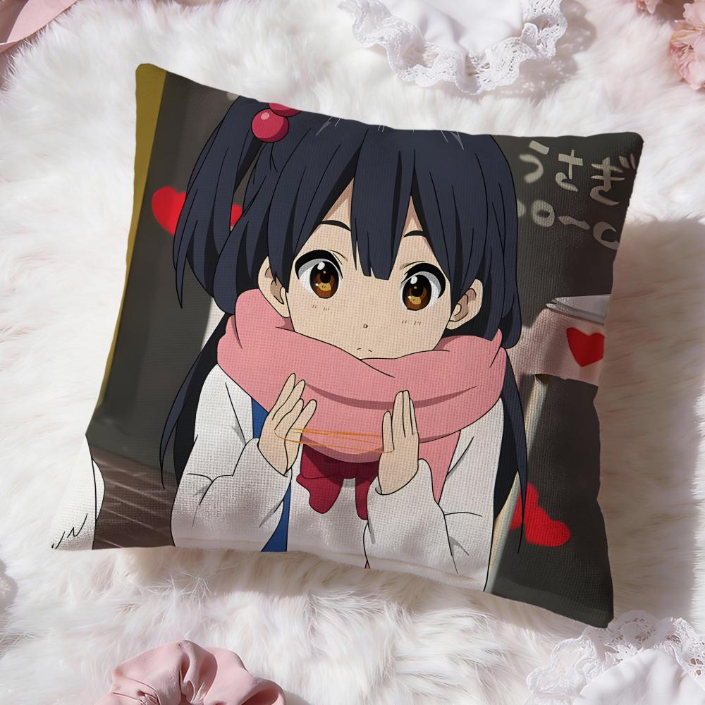 anime cute t-Tamako Market Cushion Cover Premium Comfort Reversible Pillow Cove -Two in One Design for Any Room & Car Interior