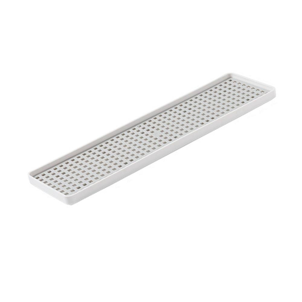 Double Tier Draining Tray Hollow Draining Tableware Tray Drain Holder Tableware Drying