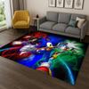 Classic S-Sonic Game Cartoon Hedgehog Carpet Rug for Bedroom Living Room Sofa Home Decor,kids Area Rug Non-slip Floor Mat Gift