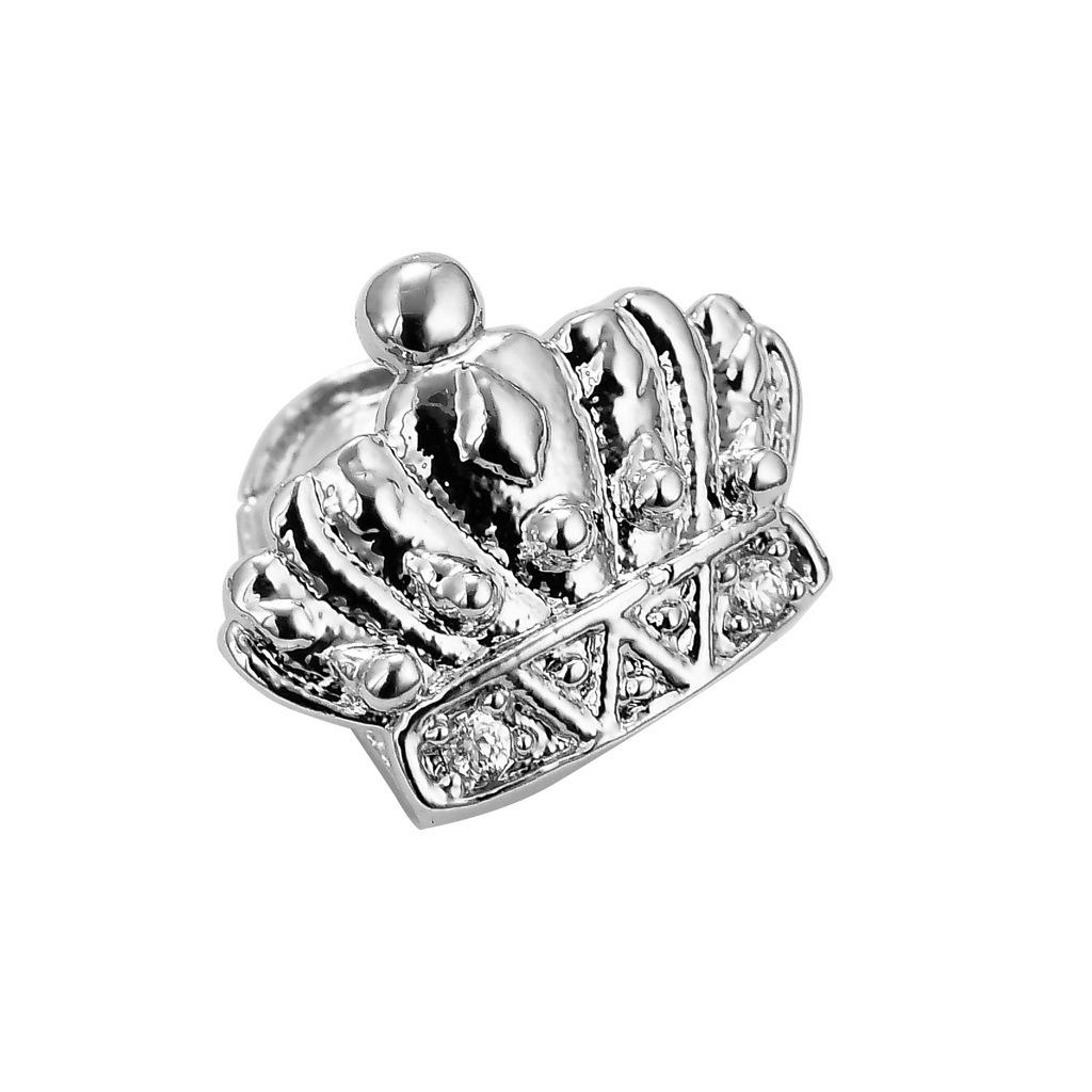 European & American Style Crown Gold Rose Hip Hop Grillz: High-End Luxury Tooth Jewelry