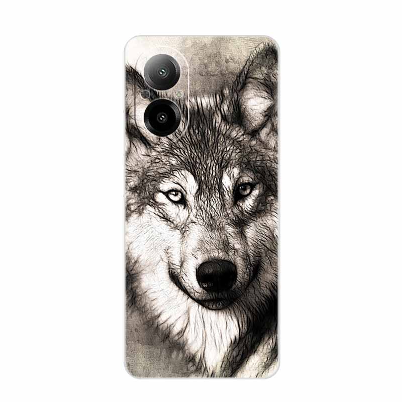 For Realme C67 4G Case 6.72" Clear Edge Silicone Soft TPU Phone Case For Realme C67 4G Back Cover Case RealmeC67 C 67 Funda Para