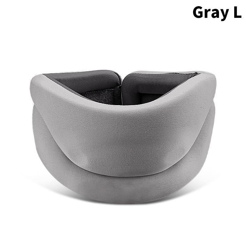 

Ice Silk Neck Brace For Migraine Cervical Collar Relieves Pain And Cervical Pressure Soft Neck Support Gray L