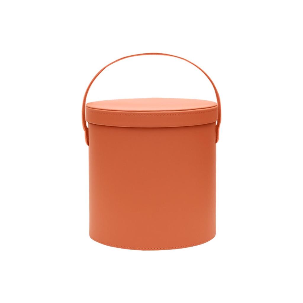 Multifunctional Handheld Car Trash Can with Lid
