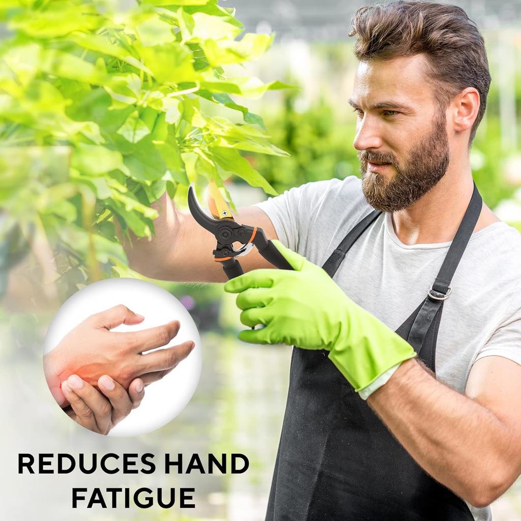 Bypass Pruning Shears, Gardening Scissors, Super Sharp Premium Garden Shears, Pruning Shears For Gardening, Garden Hedge Clippers Handheld Pruners