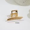 Small Metal Shark Hair Clip for Girls - Korean Internet Celebrity Style Claw Clip Hair Accessory