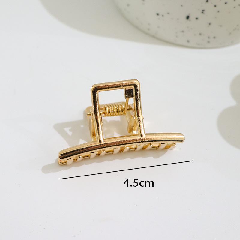 Small Metal Shark Hair Clip for Girls - Korean Internet Celebrity Style Claw Clip Hair Accessory