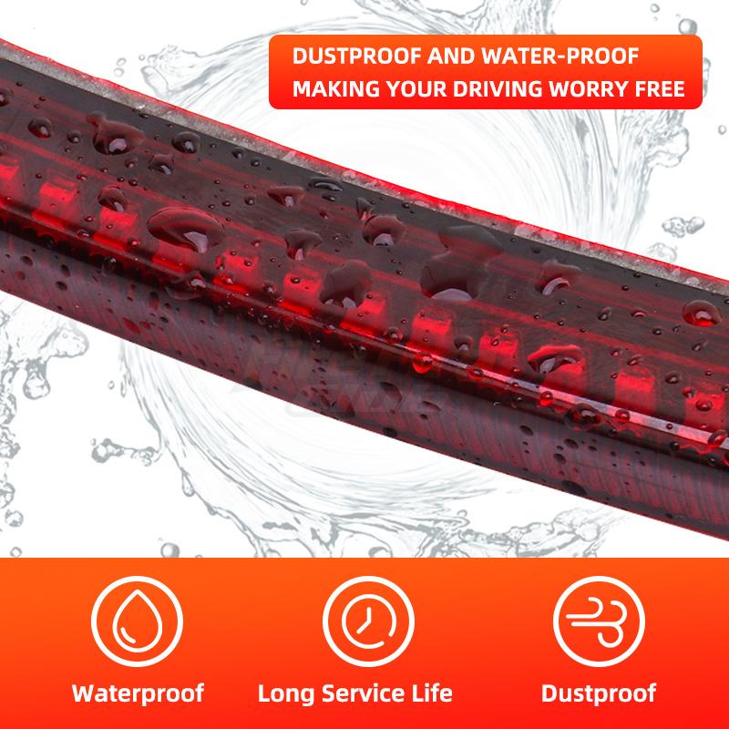 Motorcycle LED Fender Blades Brake Running Light Accessories For Harley Street Glide Trike FLHXXX Tri Glide Ultra Classic