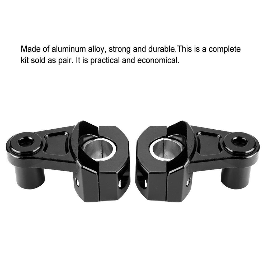 Motorcycle Riser Motorcycle Handlebar Clamps Motorcycle Mount Clamps for Adjusting The Height Of The Motorcycle Handle