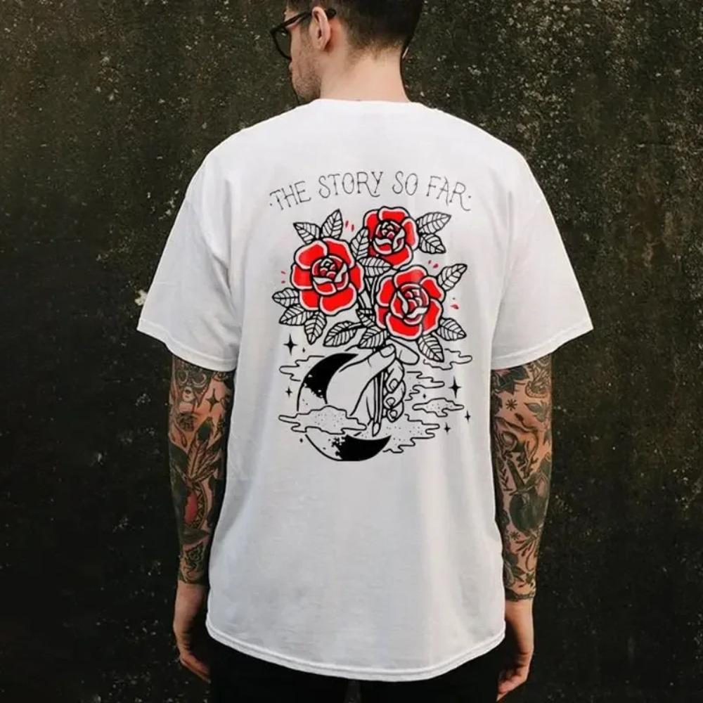 2024 Summer Hot Brand Unique Design Top Quick Dry Short-Sleeved Men's T-shirt Casual Fashion  Street Soft Comfortable Clothing