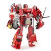 Alloy Version of The Deformed Robot Children's Toy Model Boy Police Car Airplane Fire Truck Combined Car Toy