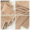 BITCED Ice Silk Wide-Leg Trousers for Women Spring/Summer Lightweight Slimming Loose-Fit Drapey Breathable Straight-Leg Casual Floor-Length Trousers