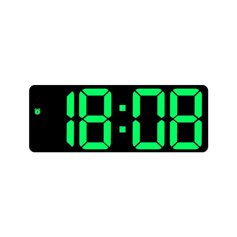 

Colorful Creative Multi Function Electronic Clock Simple Large Screen Clock Alarm Clock Student Clock Multiple Mirrors