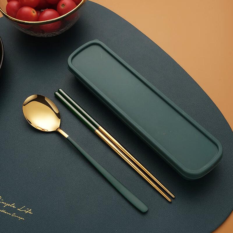 Student Portable Chopsticks & Fork Set