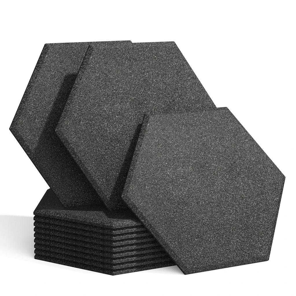 12 stücke Akustische Baumwolle Schalldichte Schaum Pad Wand Aufnahme Studios Büros Sound Absorber Isolierung Panels Akustische Schaum Matte