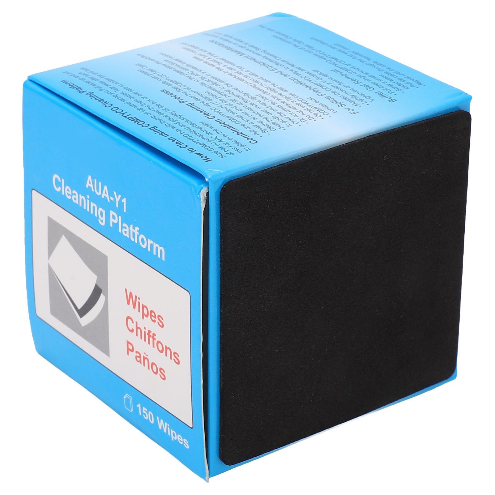 

150Pcs Fiber Optic Cleaning Wipe Dust Free Cleaner Platform Dry Wet Dual Use for Instrument