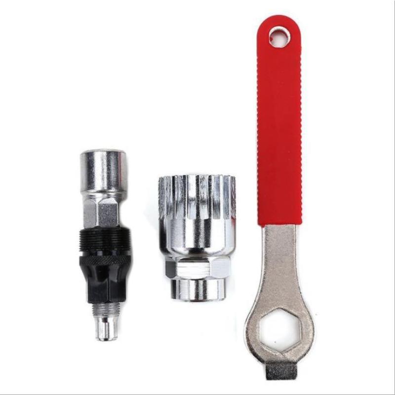 Mountain bike repair tools, center shaft puller removal tool, wrench tool set, bicycle repair tools
