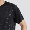 Under Armour Quick-Dry Loose Training Knit Short Sleeve Shorts Casual Sports Set Unisex sets Black 21500531-001+21500208-001