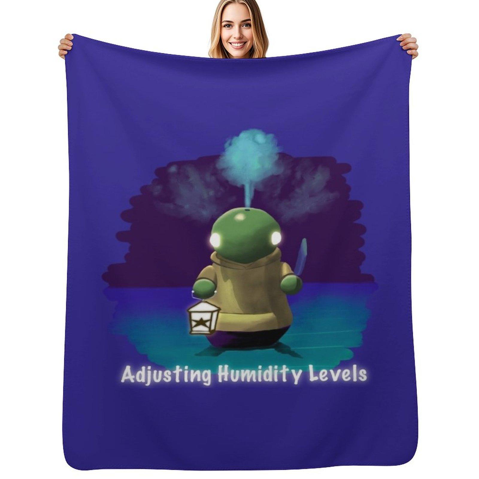 Tonberry humidifier in the Haunted Hotel ff7 Rebirth Throw Blanket Summer Cool Breathable Blanket for Sleeping 102x76cm(40x30in)