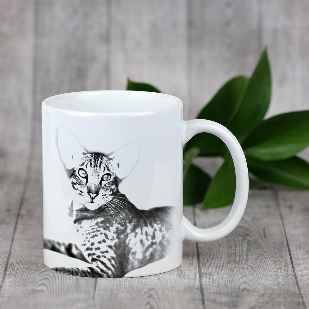 Orientalische - Katzen Tasse, fröhliche Tasse für einen Hundeliebhaber, personalisiertes Geschenk von der Marke Art-Dog