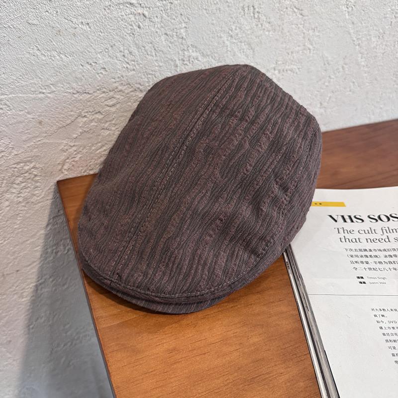 Casual Cotton Beret Hat For Women With Sunshade Breathability Summer Spring Autumn Wear