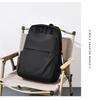 Men's Large Capacity Solid Color Backpack: Ideal for Business Travel, School, and College.