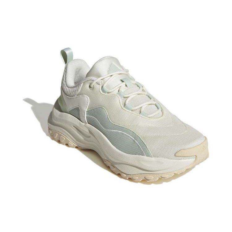 Adidas Maxxwavy Comfortable Versatile Non-Slip Durable Low-Top Running Shoes Women Running Shoes Ivory-White IF8753