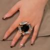 Minimalist Geometric Ring for Women - Hand Jewelry  High-end Ring  Evening Party Accessory