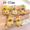 10Pcs New Cute Cartoon Gray Bear Series Flat Back Ornament Jewelry Bows Accessories