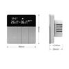 Intelligent Temperature Controller Touch Screen Outlet Programmable Thermostat Switch Home Improvement Accessories