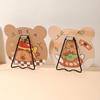Cartoon Standing Makeup Mirror Adjustable Single-sided Mirror Portable Desktop Makeup Mirror  Gift